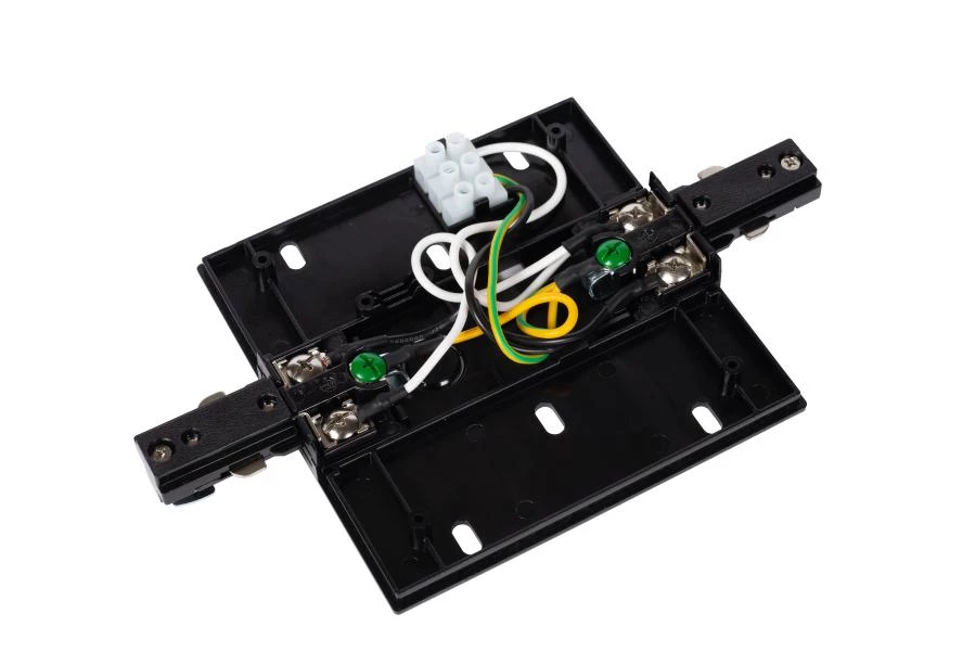 Lucide TRACK Power supply - 1-circuit Track lighting system - Single/Double - Black (Extension) - detail 2